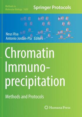 Jordán-Pla / Visa |  Chromatin Immunoprecipitation | Buch |  Sack Fachmedien