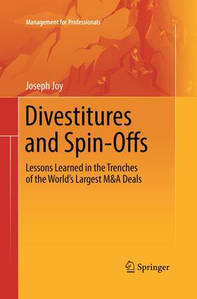 Joy |  Divestitures and Spin-Offs | Buch |  Sack Fachmedien