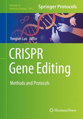 Luo |  CRISPR Gene Editing | Buch |  Sack Fachmedien