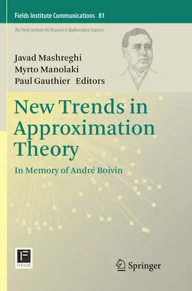 Mashreghi / Gauthier / Manolaki |  New Trends in Approximation Theory | Buch |  Sack Fachmedien