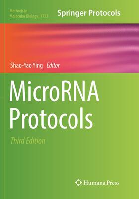 Ying |  MicroRNA Protocols | Buch |  Sack Fachmedien