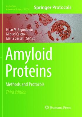 Sigurdsson / Gasset / Calero |  Amyloid Proteins | Buch |  Sack Fachmedien