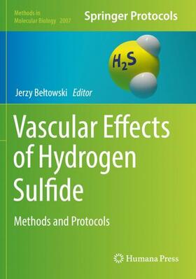 Beltowski / Beltowski |  Vascular Effects of Hydrogen Sulfide | Buch |  Sack Fachmedien