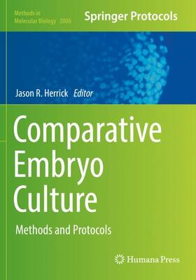 Herrick |  Comparative Embryo Culture | Buch |  Sack Fachmedien