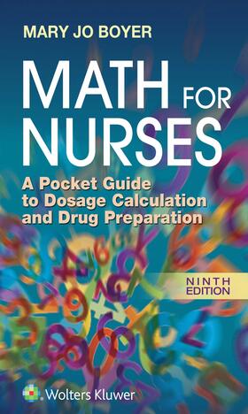 Boyer |  Math For Nurses | Buch |  Sack Fachmedien