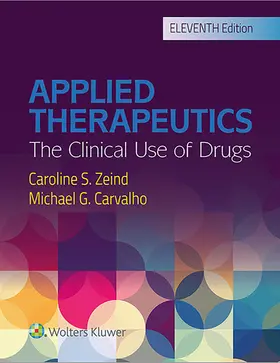 Zeind / Carvalho |  Applied Therapeutics | Buch |  Sack Fachmedien