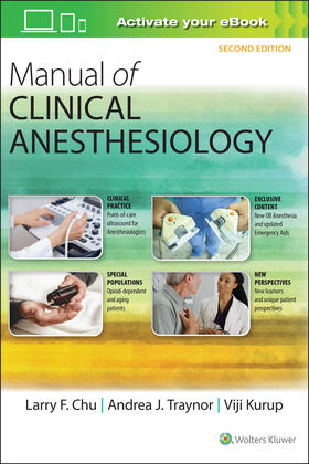 Chu / Traynor / Kurup |  Manual of Clinical Anesthesiology | Buch |  Sack Fachmedien