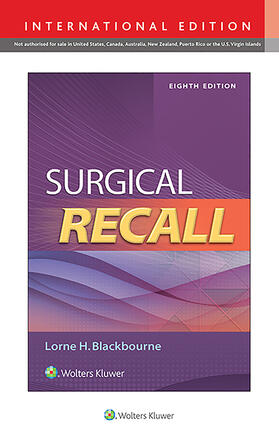Blackbourne |  Surgical Recall | Buch |  Sack Fachmedien