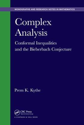 Kythe |  Complex Analysis | Buch |  Sack Fachmedien