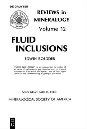 Roedder |  Fluid inclusions | eBook | Sack Fachmedien