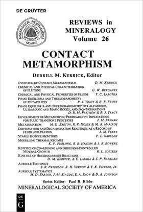 Kerrick |  Contact Metamorphism | eBook | Sack Fachmedien