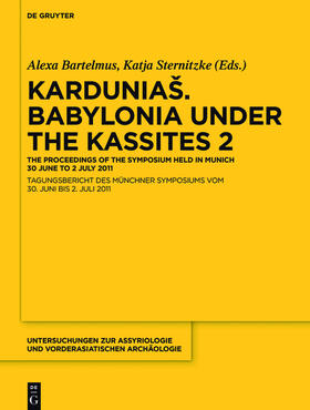 Sternitzke / Bartelmus |  Kardunia¿. Babylonia under the Kassites 2 | Buch |  Sack Fachmedien