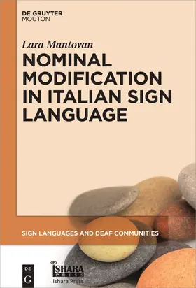 Mantovan |  Nominal Modification in Italian Sign Language | Buch |  Sack Fachmedien