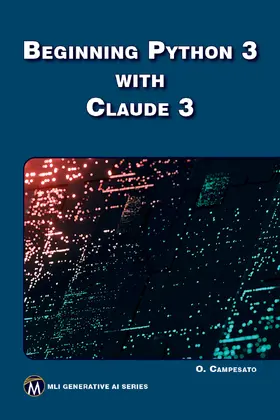 Campesato |  Beginning Python 3 with Claude 3 | eBook | Sack Fachmedien