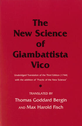 Vico |  The New Science of Giambattista Vico | eBook | Sack Fachmedien