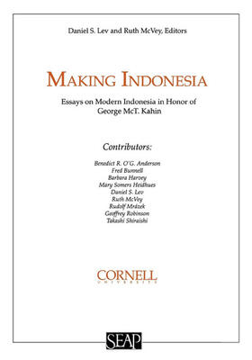 Lev / McVey |  Making Indonesia | eBook | Sack Fachmedien