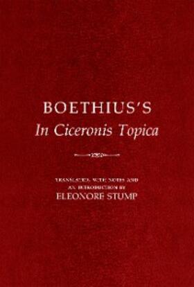 Boethius |  Boethius's "In Ciceronis Topica" | eBook | Sack Fachmedien