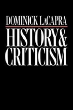 LaCapra |  History and Criticism | eBook | Sack Fachmedien