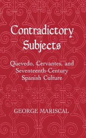 Mariscal |  Contradictory Subjects | eBook | Sack Fachmedien