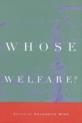 Mink |  Whose Welfare? | eBook | Sack Fachmedien