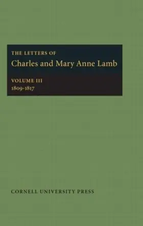 Lamb / Marrs |  The Letters of Charles and Mary Anne Lamb | eBook | Sack Fachmedien