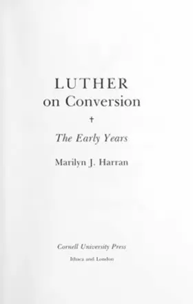 Harran |  Luther on Conversion | eBook | Sack Fachmedien