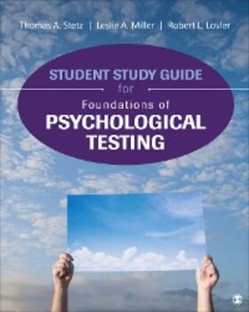 Stetz / Miller / Lovler |  Student Study Guide for Foundations of Psychological Testing | eBook | Sack Fachmedien