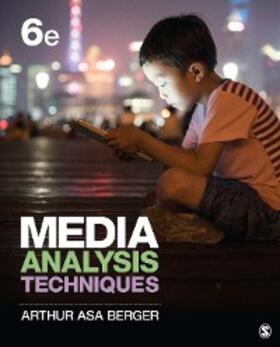 Berger |  Media Analysis Techniques | eBook | Sack Fachmedien