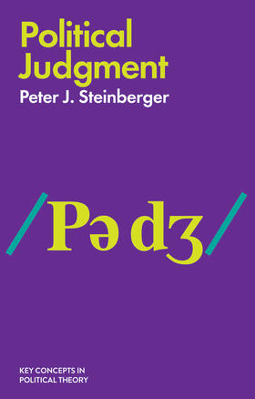 Steinberger |  Political Judgment | Buch |  Sack Fachmedien