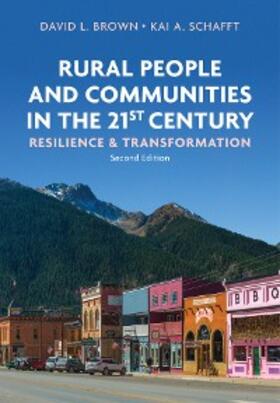Brown / Schafft |  Rural People and Communities in the 21st Century | eBook | Sack Fachmedien