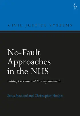 Macleod / Hodges |  No-Fault Approaches in the NHS | Buch |  Sack Fachmedien