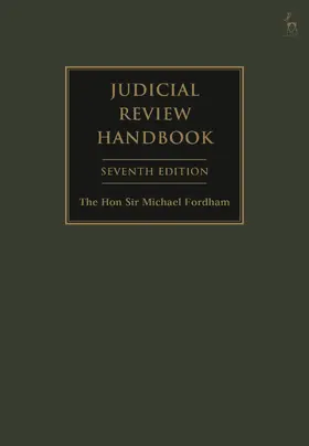 Fordham |  Judicial Review Handbook | Buch |  Sack Fachmedien