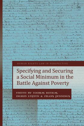 Kotkas / Harvey / Leijten |  Specifying and Securing a Social Minimum in the Battle Against Poverty | Buch |  Sack Fachmedien