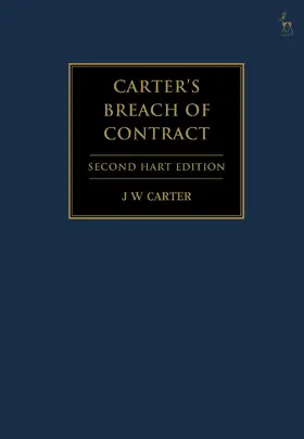 Carter |  Carter's Breach of Contract | Buch |  Sack Fachmedien