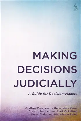 Lethem / Cole / Genn |  Making Decisions Judicially | Buch |  Sack Fachmedien