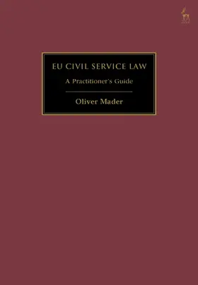 Mader |  EU Civil Service Law | Buch |  Sack Fachmedien