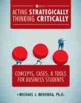 Merenda |  Acting Strategically, Thinking Critically | Buch |  Sack Fachmedien