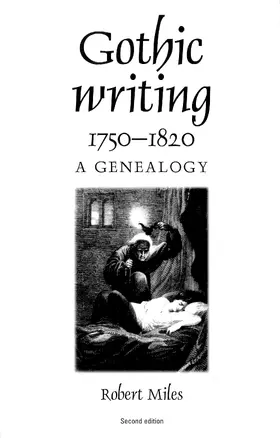 Miles |  Gothic writing 1750–1820 | eBook | Sack Fachmedien