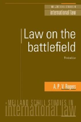 Rogers |  Law on the battlefield | eBook | Sack Fachmedien