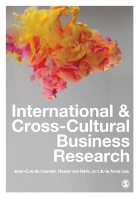 Usunier / van Herk / Lee |  International and Cross-Cultural Business Research | eBook | Sack Fachmedien