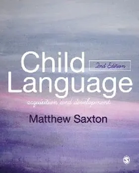 Saxton |  Child Language | eBook | Sack Fachmedien