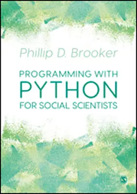 Brooker |  Programming with Python for Social Scientists | Buch |  Sack Fachmedien