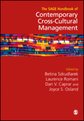 Szkudlarek / Romani / Caprar |  The SAGE Handbook of Contemporary Cross-Cultural Management | Buch |  Sack Fachmedien