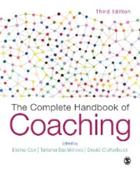 Cox / Bachkirova / Clutterbuck |  The Complete Handbook of Coaching | eBook | Sack Fachmedien
