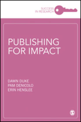 Duke / Denicolo / Henslee |  Publishing for Impact | Buch |  Sack Fachmedien