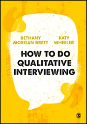 Brett / Morgan Brett / Wheeler |  How to Do Qualitative Interviewing | Buch |  Sack Fachmedien