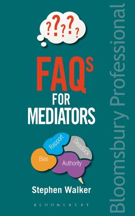 Walker |  FAQs for Mediators | Buch |  Sack Fachmedien