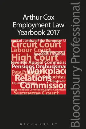 Arthur Cox Employment Law Group |  Arthur Cox Employment Law Yearbook 2017 | Buch |  Sack Fachmedien