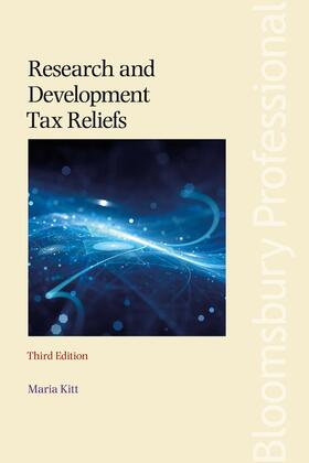 Kitt |  Research and Development Tax Reliefs | Buch |  Sack Fachmedien