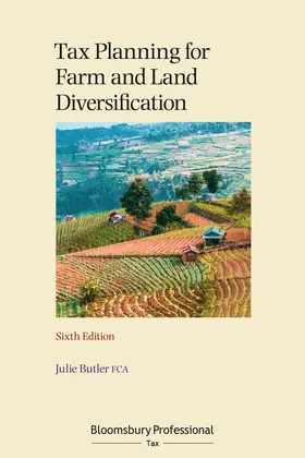 Butler |  Tax Planning for Farm and Land Diversification | Buch |  Sack Fachmedien